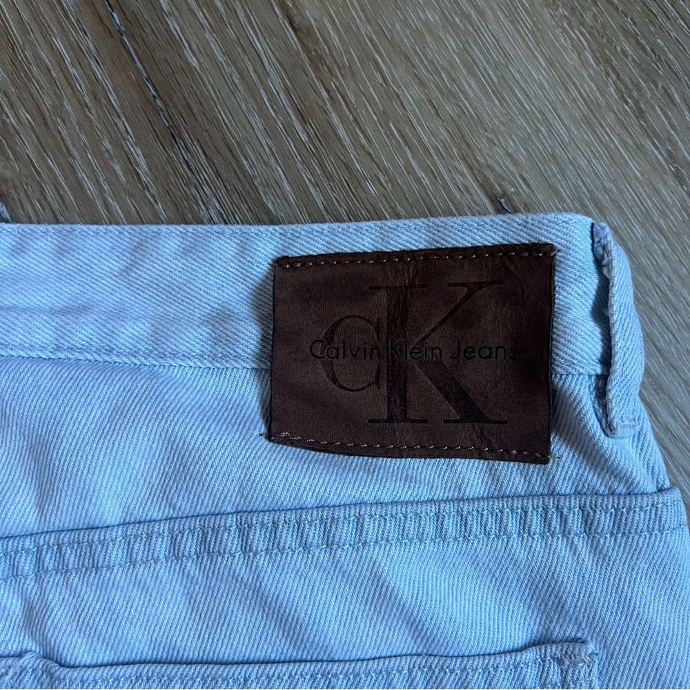 Men’s Calvin Klein Light Washed Slim fit Denim Jeans 30 x 32 - Picture 4 of 7